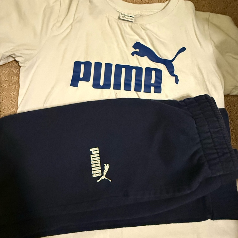 Puma Classic White Tee